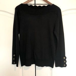 NEW Cable & Gauge Black Sweater